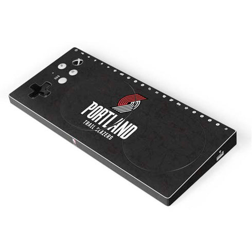 NBA Portland Trail Blazers Distressed Xbox Adaptive Controller Skin