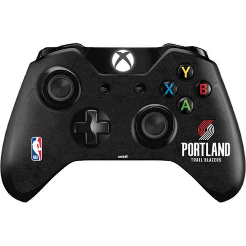 NBA Portland Trail Blazers Distressed Xbox One Controller Skin