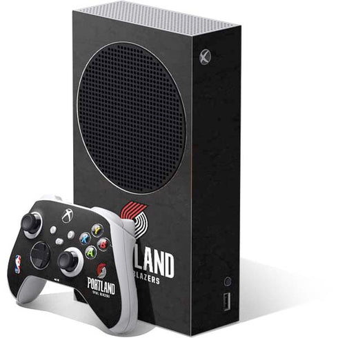 NBA Portland Trail Blazers Distressed Xbox Series S Bundle Skin