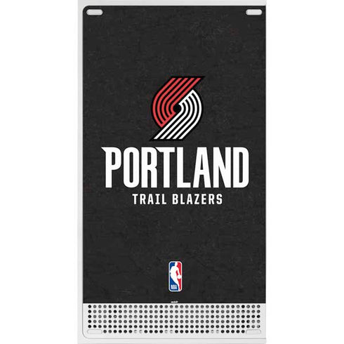 NBA Portland Trail Blazers Distressed Xbox Series S Skins