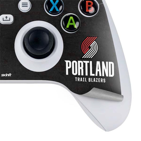 NBA Portland Trail Blazers Distressed Xbox Series S Skins