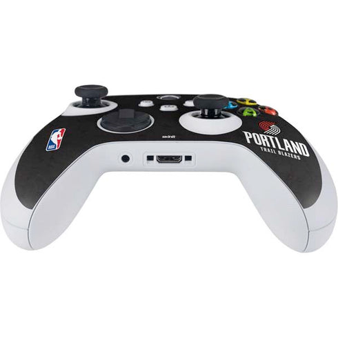 NBA Portland Trail Blazers Distressed Xbox Series S Controller Skin