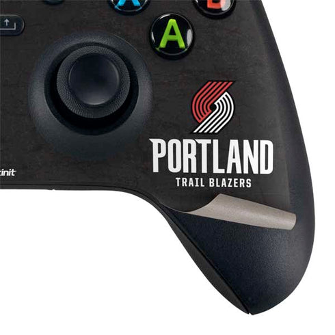 NBA Portland Trail Blazers Distressed Xbox Series X Controller Skin
