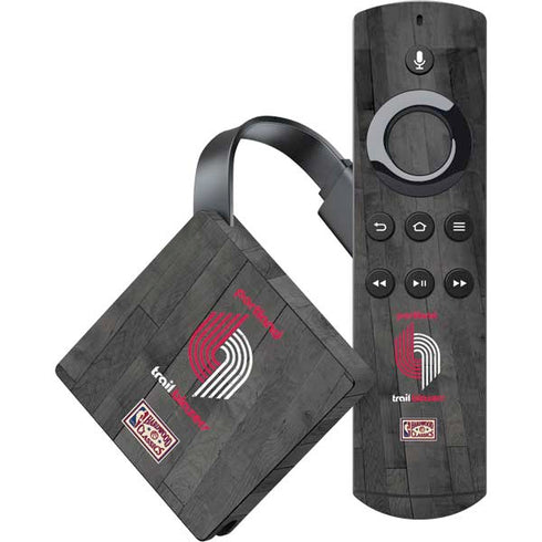 NBA Portland Trail Blazers Hardwood Classics Amazon Fire TV Skin