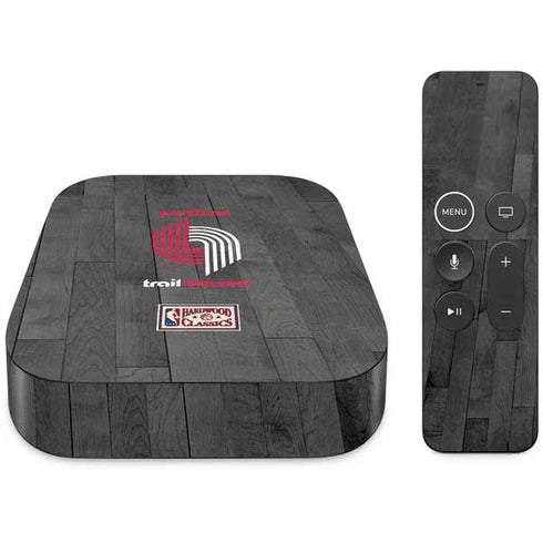 NBA Portland Trail Blazers Hardwood Classics Apple TV Skin