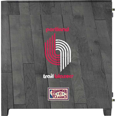 NBA Portland Trail Blazers Hardwood Classics Corsair 4000D Tempered Glass Mid-Tower ATX Case Skin