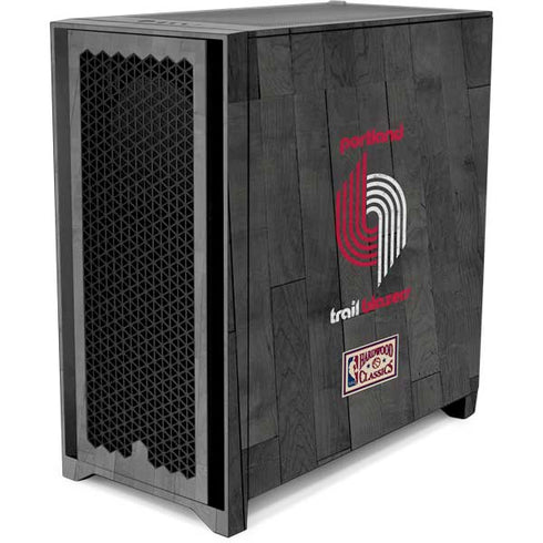 NBA Portland Trail Blazers Hardwood Classics Corsair 4000D Tempered Glass Mid-Tower ATX Case Skin
