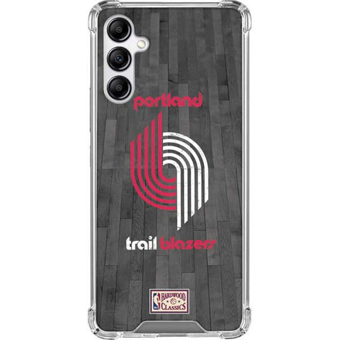 NBA Portland Trail Blazers Hardwood Classics Galaxy A14 5G Clear Case