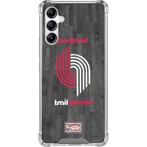 NBA Portland Trail Blazers Hardwood Classics Galaxy A15 5G Clear Case