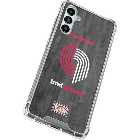 NBA Portland Trail Blazers Hardwood Classics Galaxy A15 5G Clear Case