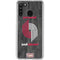 NBA Portland Trail Blazers Hardwood Classics Galaxy A21 Clear Case