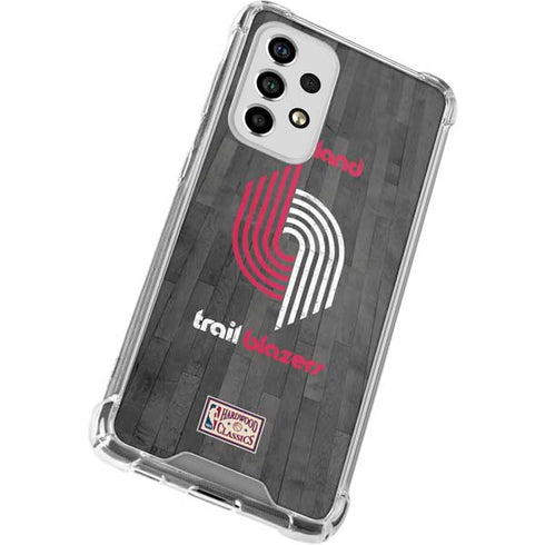 NBA Portland Trail Blazers Hardwood Classics Galaxy A33 5G Clear Case