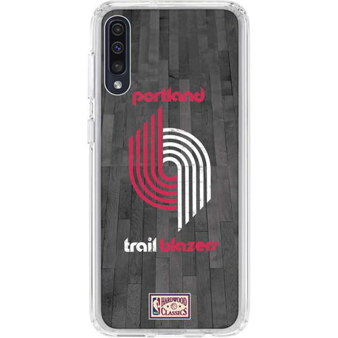 NBA Portland Trail Blazers Hardwood Classics Galaxy A50 Clear Case