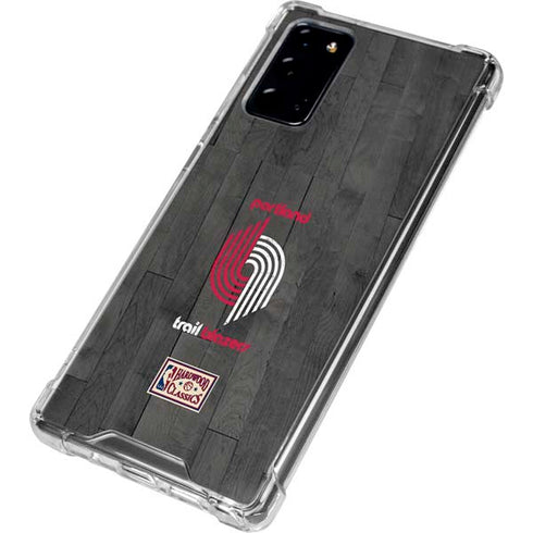 NBA Portland Trail Blazers Hardwood Classics Galaxy Note20 5G Clear Case