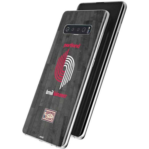 NBA Portland Trail Blazers Hardwood Classics Galaxy S10 Skin