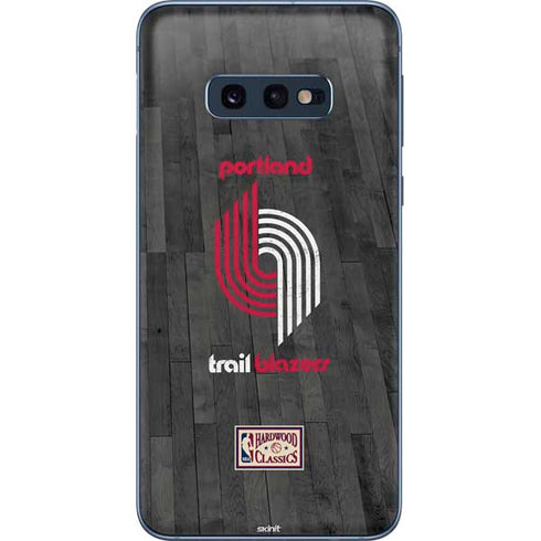 NBA Portland Trail Blazers Hardwood Classics Galaxy S10e Skin