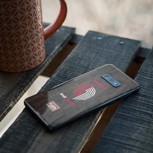 NBA Portland Trail Blazers Hardwood Classics Galaxy S10e Skin