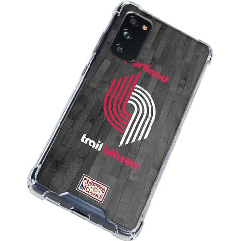NBA Portland Trail Blazers Hardwood Classics Galaxy S20 FE Clear Case