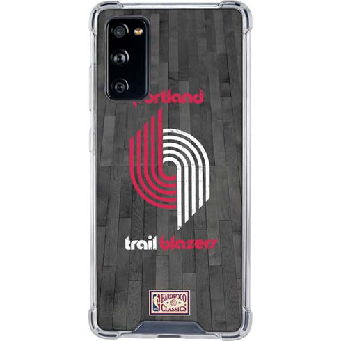 NBA Portland Trail Blazers Hardwood Classics Galaxy S20 FE Clear Case