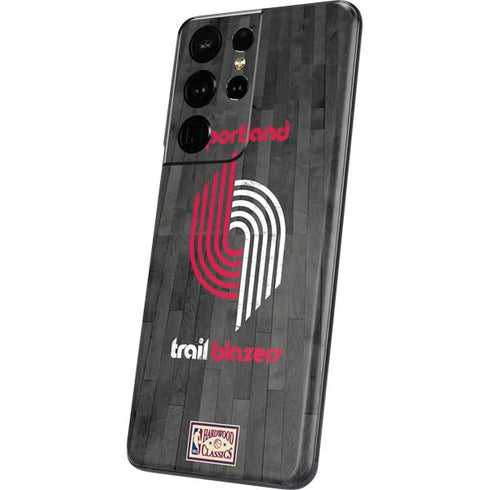 NBA Portland Trail Blazers Hardwood Classics Galaxy S21 Ultra 5G Skin