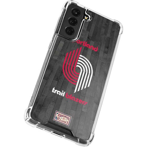 NBA Portland Trail Blazers Hardwood Classics Galaxy S22 Clear Case