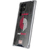 NBA Portland Trail Blazers Hardwood Classics Galaxy S22 Ultra Clear Case