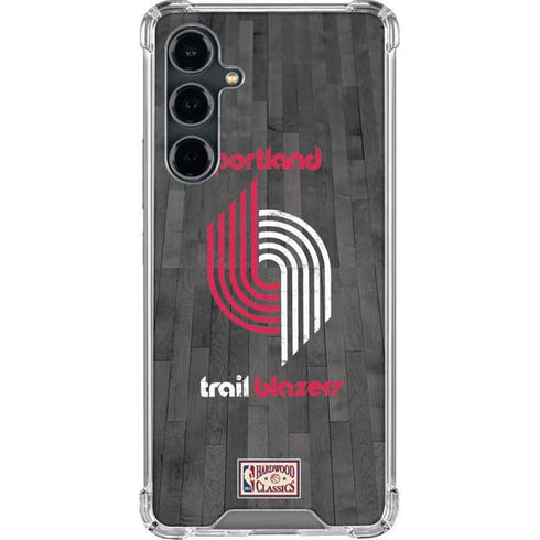 NBA Portland Trail Blazers Hardwood Classics Galaxy S23 FE Clear Case