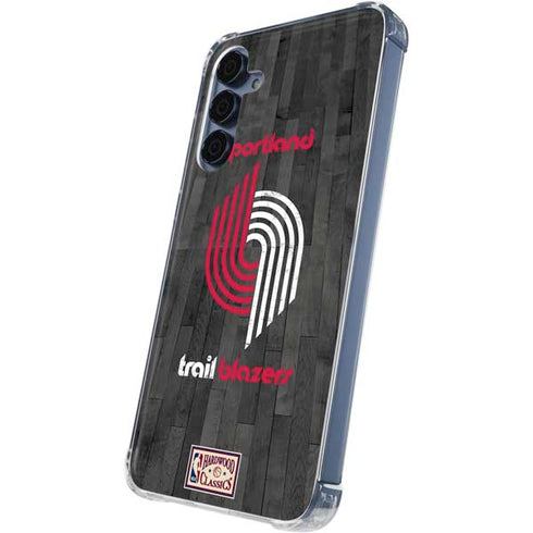 NBA Portland Trail Blazers Hardwood Classics Galaxy S24 Clear Case