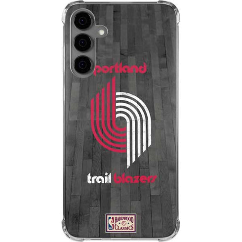 NBA Portland Trail Blazers Hardwood Classics Galaxy S24 Plus Clear Case