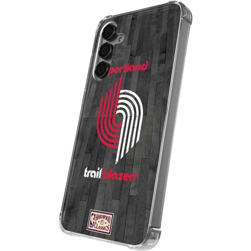 NBA Portland Trail Blazers Hardwood Classics Galaxy S24 Plus Clear Case