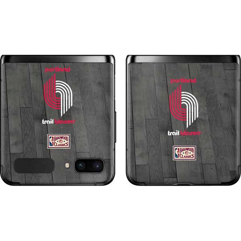 NBA Portland Trail Blazers Hardwood Classics Galaxy Z Flip Skin
