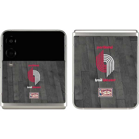 NBA Portland Trail Blazers Hardwood Classics Galaxy Z Flip3 5G Skin