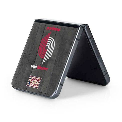 NBA Portland Trail Blazers Hardwood Classics Galaxy Z Flip5 5G Skin