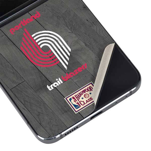 NBA Portland Trail Blazers Hardwood Classics Galaxy Z Flip5 5G Skin