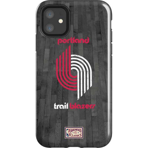 NBA Portland Trail Blazers Hardwood Classics iPhone 11 Impact Case