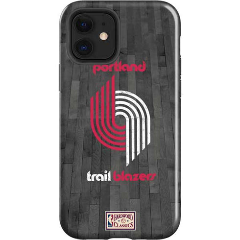 NBA Portland Trail Blazers Hardwood Classics iPhone 12 Impact Case