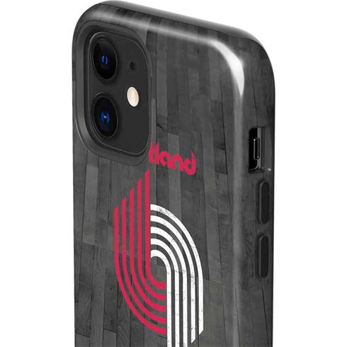NBA Portland Trail Blazers Hardwood Classics iPhone 12 Impact Case