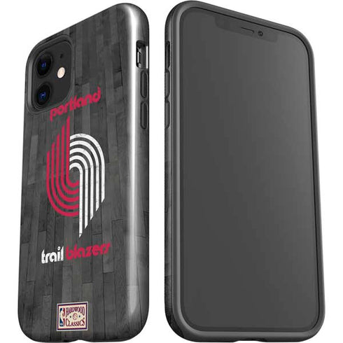 NBA Portland Trail Blazers Hardwood Classics iPhone 12 Impact Case