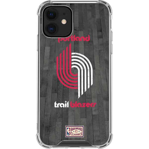 NBA Portland Trail Blazers Hardwood Classics iPhone 12 Mini Clear Case