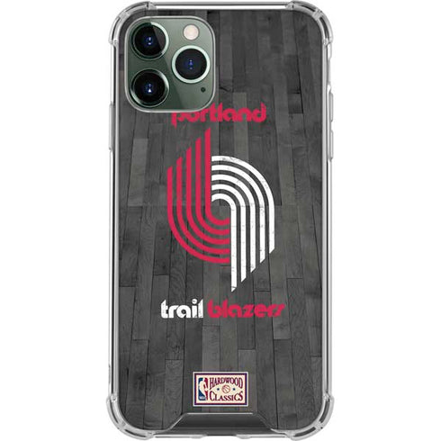 NBA Portland Trail Blazers Hardwood Classics iPhone 12 Pro Clear Case