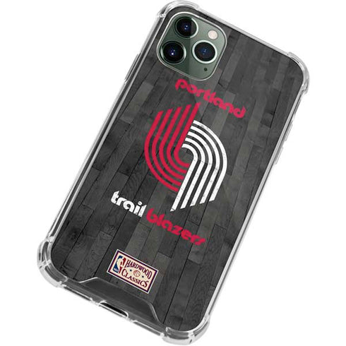 NBA Portland Trail Blazers Hardwood Classics iPhone 12 Pro Clear Case