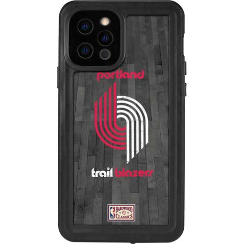 NBA Portland Trail Blazers Hardwood Classics iPhone 12 Pro Waterproof Case