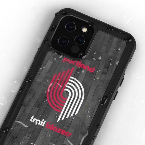 NBA Portland Trail Blazers Hardwood Classics iPhone 12 Pro Waterproof Case