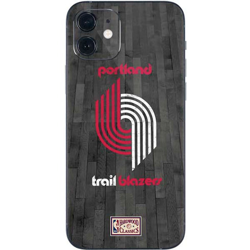 NBA Portland Trail Blazers Hardwood Classics iPhone 12 Skin