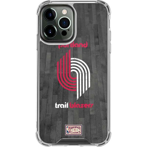 NBA Portland Trail Blazers Hardwood Classics iPhone 13 Pro Max Clear Case