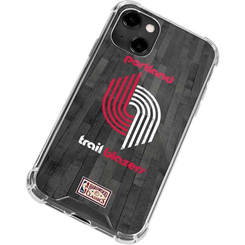 NBA Portland Trail Blazers Hardwood Classics iPhone 14 Clear Case