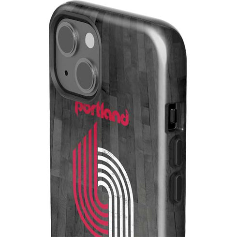 NBA Portland Trail Blazers Hardwood Classics iPhone 14 Plus Impact Case