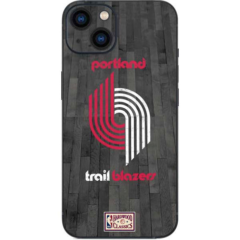 NBA Portland Trail Blazers Hardwood Classics iPhone 15 Plus Skin