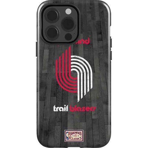 NBA Portland Trail Blazers Hardwood Classics iPhone 14 Pro Impact Case