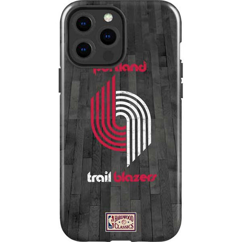 NBA Portland Trail Blazers Hardwood Classics iPhone 15 Pro Max Impact Case
